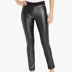 Calvin Klein Faux Leather Leggings